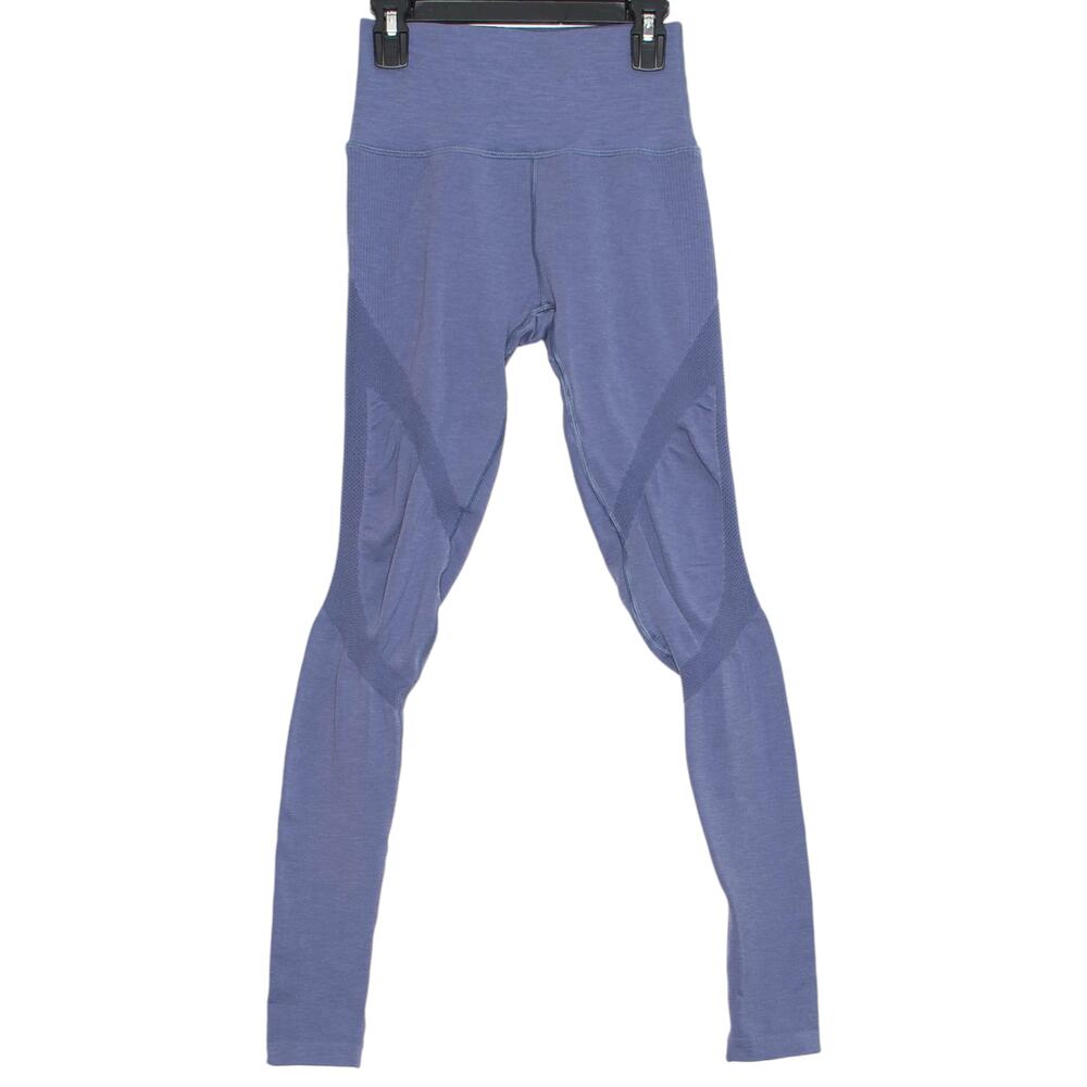 Alphalete Leggings Compression Stretch Activewear Athleisure Workout Yoga Blue S
